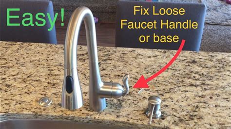 tighten moen kitchen faucet|How To Tighten A Loose Moen Single Handle Kitchen。